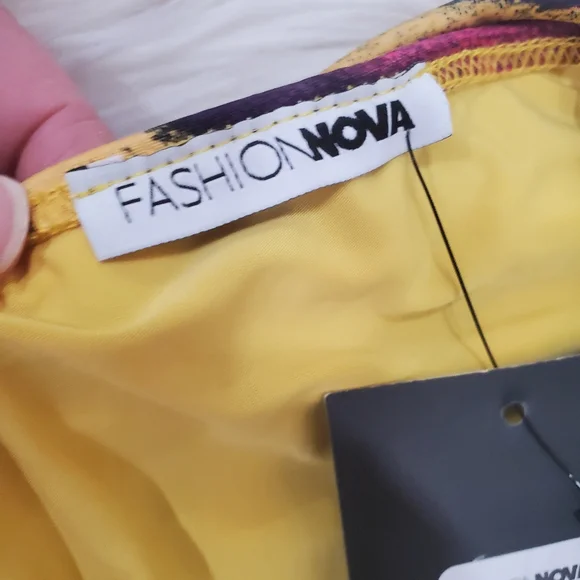 Fashion nova zebra colorful dress - Picture 5 of 10